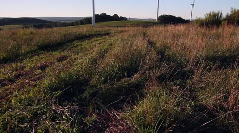 Wind Turbines Stock Footage 46204557