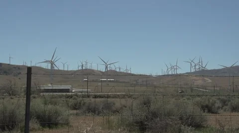 Wind Turbines Stock Footage 49404620