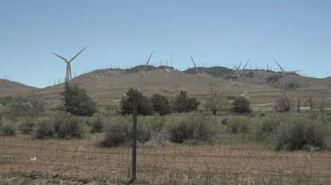 Wind Turbines Stock Footage 49404773