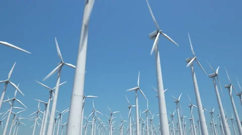 Wind Turbines Stock Footage 50409207