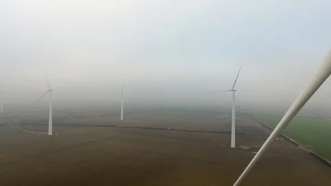 Wind Turbines 스톡 동영상 71020669