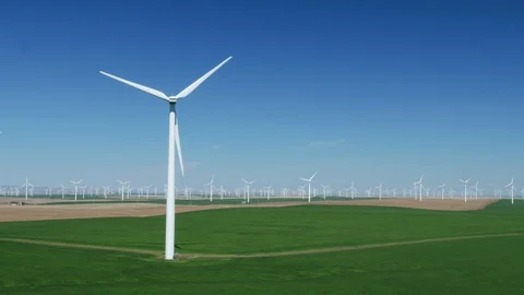 Wind Turbines Stock Footage 90901397