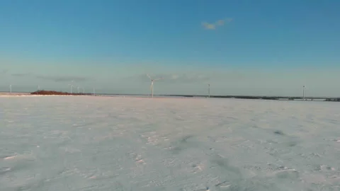 Wind Turbines Stock Footage 101906228