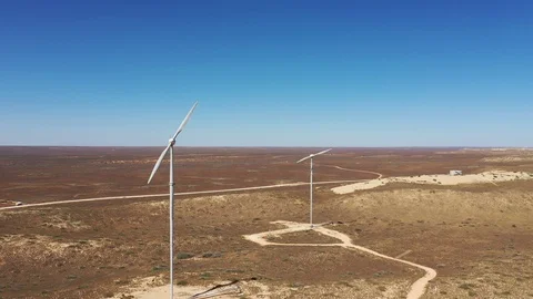 Wind Turbines 스톡 동영상 118361250