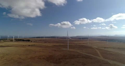 Wind turbines Stock Footage 148183518