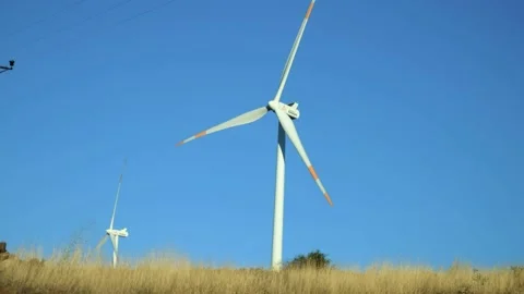 Wind Turbines 库存影片 192920776