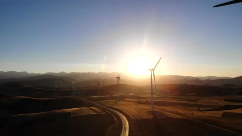 Wind Turbines 動画素材 192925686