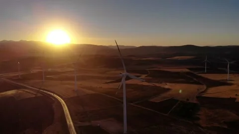 Wind Turbines Видео 192933187