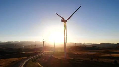 Wind Turbines 動画素材 192940691