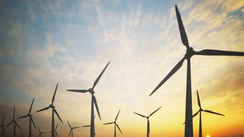 Wind Turbines 스톡 동영상 229467948