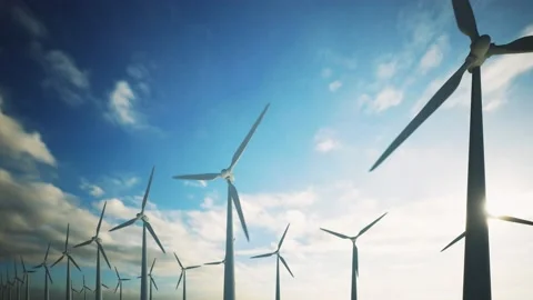 Wind Turbines Stockbeeldmateriaal 229467973