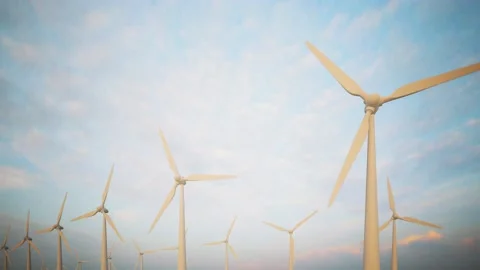 Wind Turbines 스톡 동영상 229468476