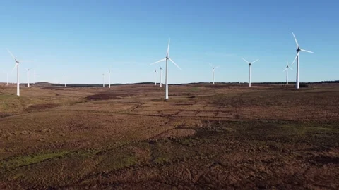 Wind Turbines Stock Footage 229471451
