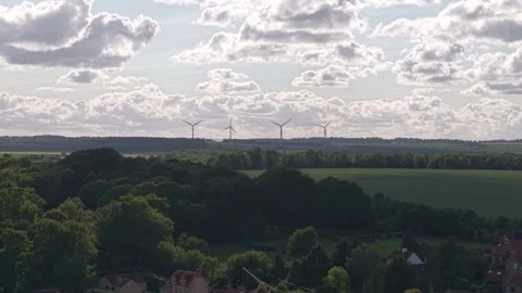 Wind Turbines Stock Footage 310517896