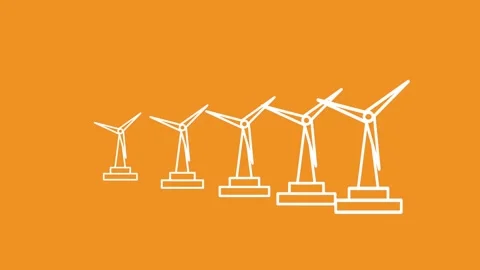 Wind Turbines 库存影片 331563808