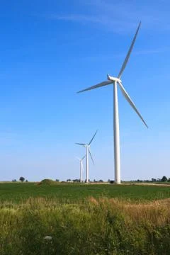 Wind turbines 스톡 사진