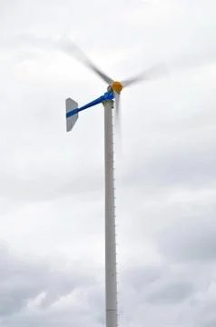 Wind turbines Stock Photos