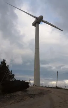 Wind turbines Foto stock