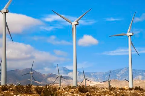 Wind Turbines Stock Photos