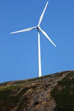 Wind turbines Stock Photos