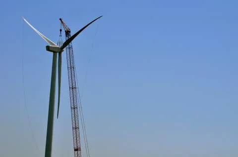 Wind turbines 写真素材