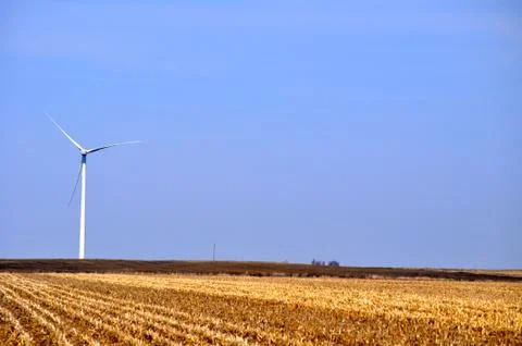 Wind turbines 스톡 사진