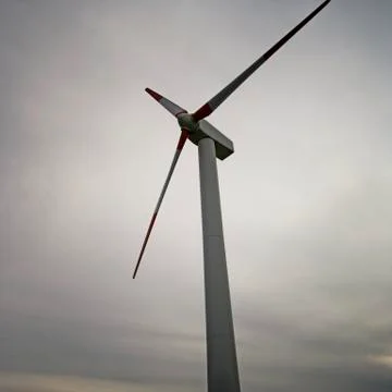 Wind turbines Stock Photos