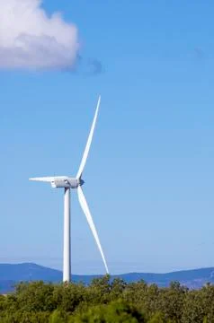 Wind turbines Stock Photos