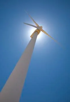 Wind turbines Stock Photos