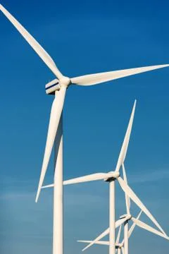 Wind turbines Stock Photos