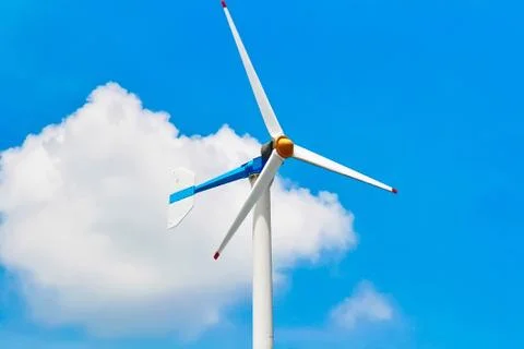Wind turbines Stock Photos