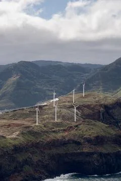 Wind Turbines Foto stock