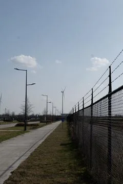 Wind turbines Stock Photos