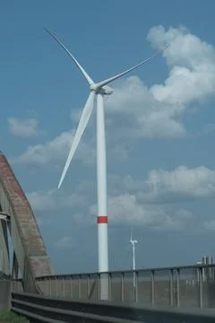 Wind turbines Stock Photos