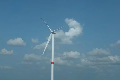 Wind turbines Stock Photos