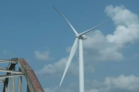 Wind turbines Stock Photos