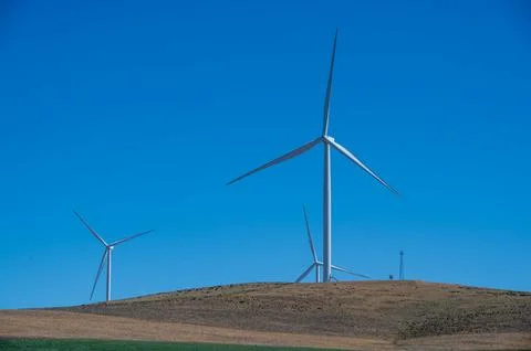 Wind Turbines SA Stock Photos