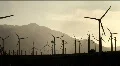 Wind Turbines silhouette HD Footage