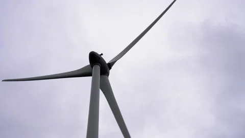 Wind turbines spinning. Stock Footage 219038845