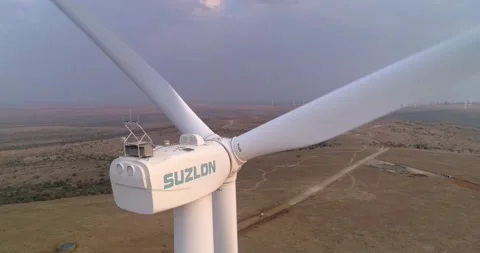 Wind Turbines Suzlon 库存影片 148183219