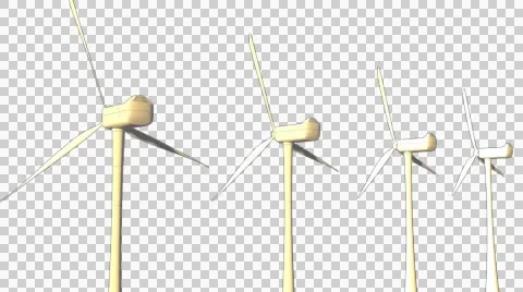 Wind Turbines Ver-01 Stockbeeldmateriaal 41416368