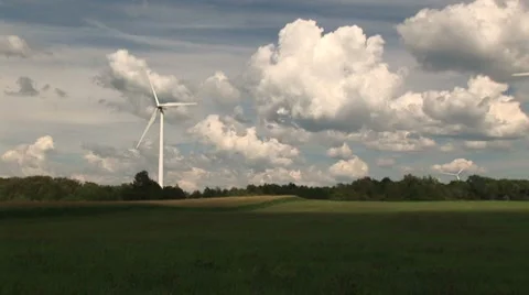 Wind Turbines, Windmills Vídeos de archivo 8557442