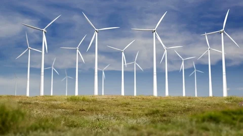 Wind Turblin fram Vídeos de archivo 96919178