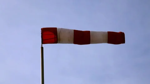 Wind vane and blue sky at sea 스톡 동영상 37376927
