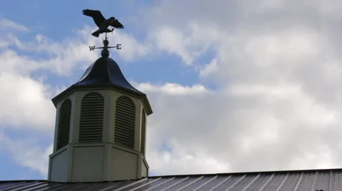 Wind Vane Cloud Movement Stock-Footage 66352799