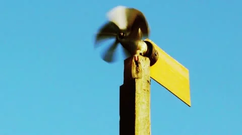 Wind vane Stock Footage 10801026