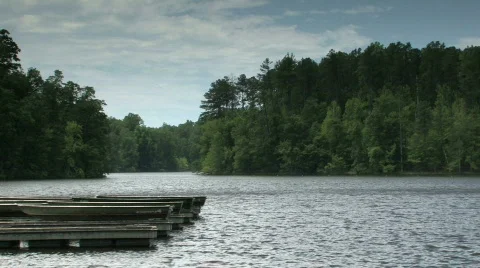 Wind on the water Stock Footage 119133