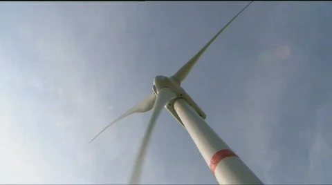 Wind wheel on the sky 動画素材 378053