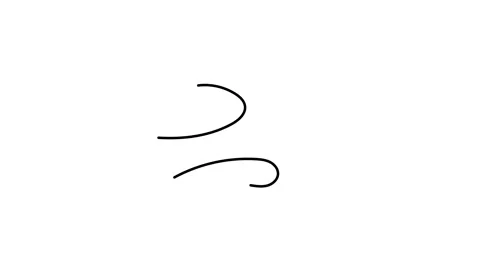 Wind whirl symbol looping animation on white background Stock Footage 340105528