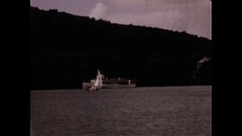 Windamere Ferry Stock Footage 251836086